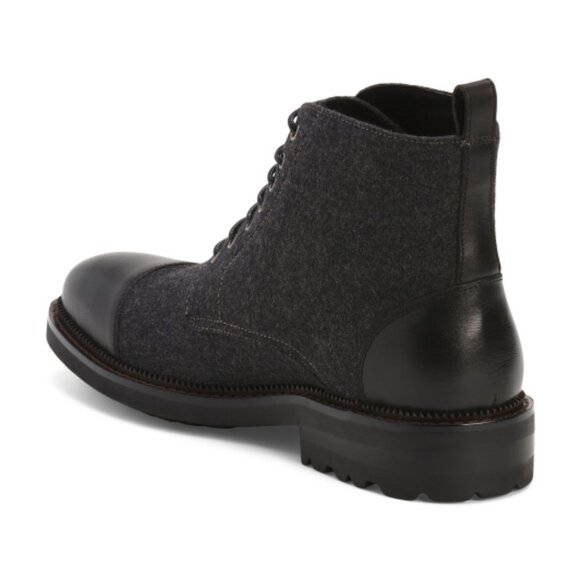 VINTAGE FOUNDRY Men's Remington Casual Boots With Leather Trim - Picture 2 of 2